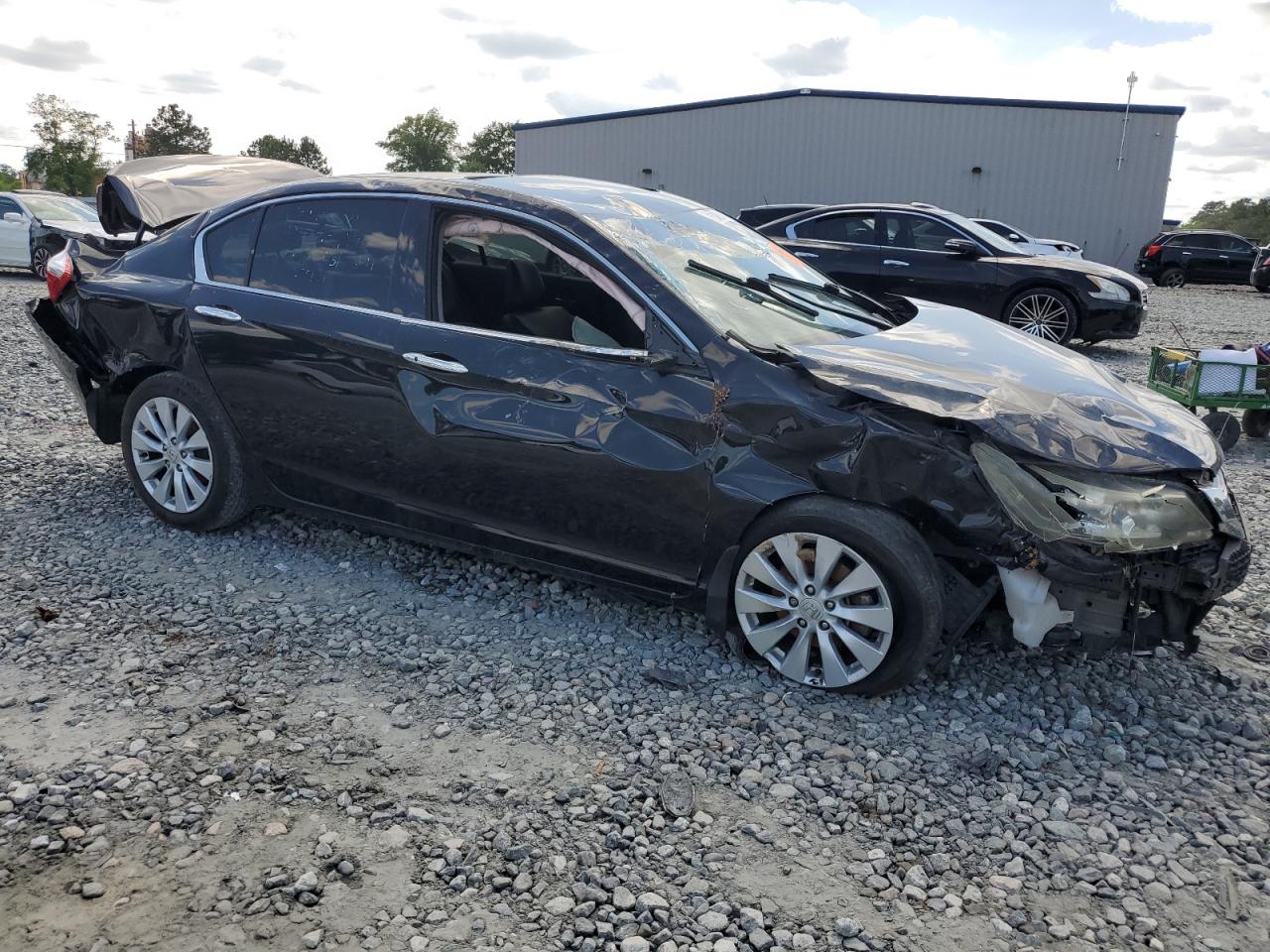 1HGCR3F83EA007979 2014 Honda Accord Exl