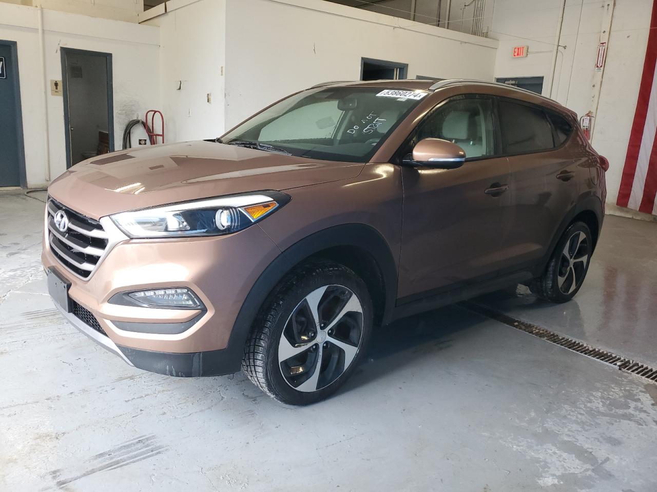 2016 Hyundai Tucson Limited vin: KM8J3CA23GU221703