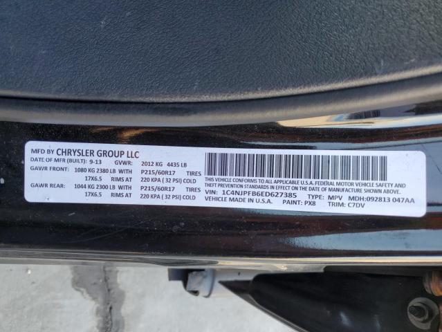 1C4NJPFB6ED627385 2014 Jeep Patriot Latitude