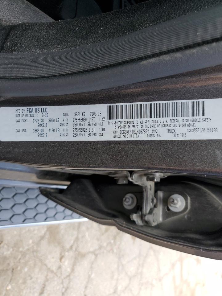 1C6SRFFT6LN167674 2020 Ram 1500 Big Horn/Lone Star