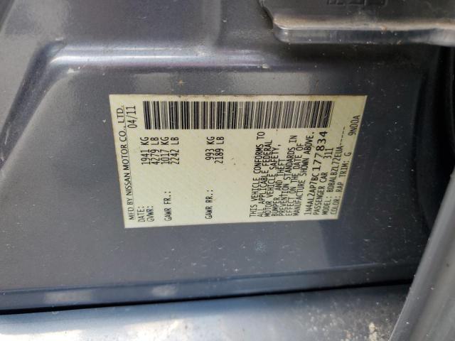 2011 Nissan Altima Base VIN: 1N4AL2AP7BC177834 Lot: 55165624