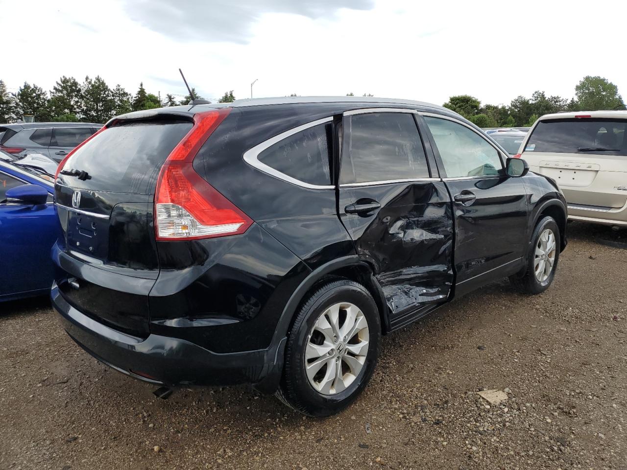 Lot #2558814950 2014 HONDA CR-V EXL