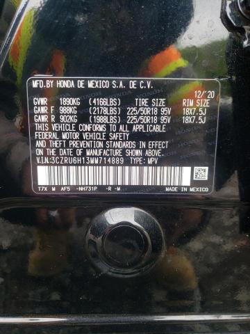 2021 Honda Hr-V Sport VIN: 3CZRU6H13MM714889 Lot: 53982774