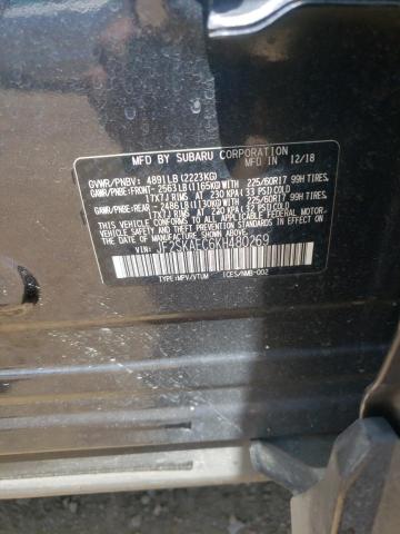 2019 Subaru Forester Premium VIN: JF2SKAEC6KH480269 Lot: 55819874