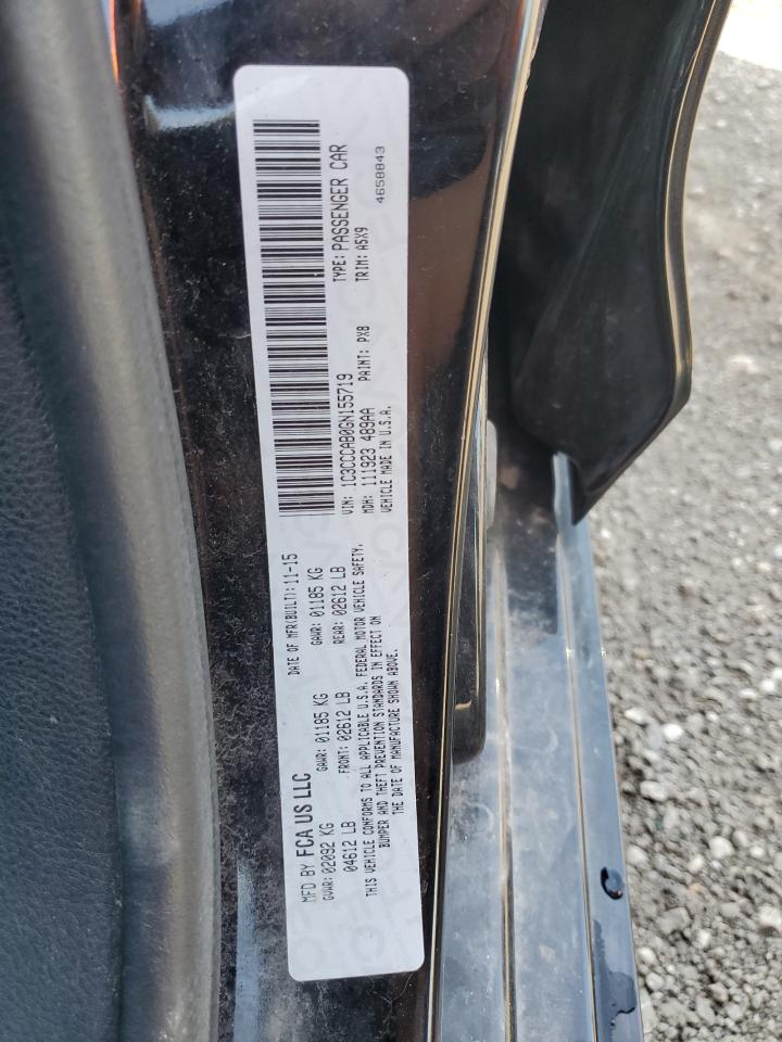 1C3CCCAB0GN155719 2016 Chrysler 200 Limited