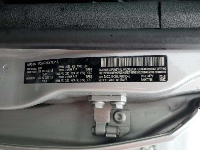 2018 Jeep Renegade Trailhawk VIN: ZACCJBCB9JPH69045 Lot: 56643414