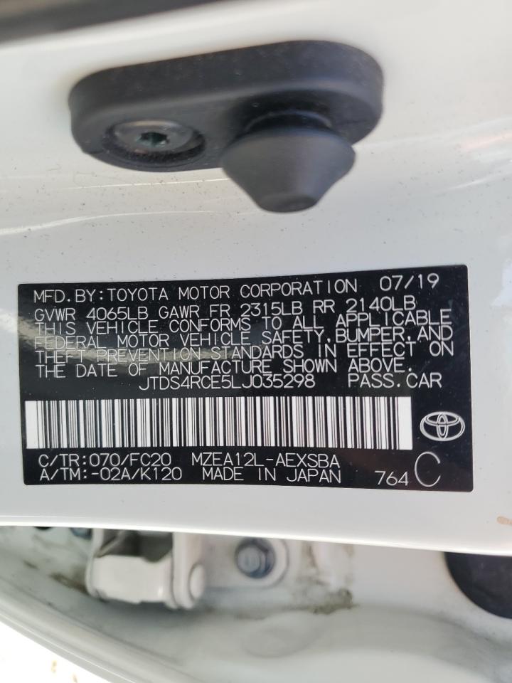 JTDS4RCE5LJ035298 2020 Toyota Corolla Se