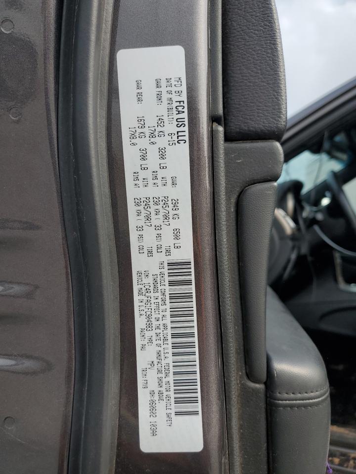 1C4RJFAG1FC904983 2015 Jeep Grand Cherokee Laredo