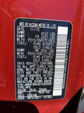 2016 NISSAN JUKE S - JN8AF5MV3GT653909