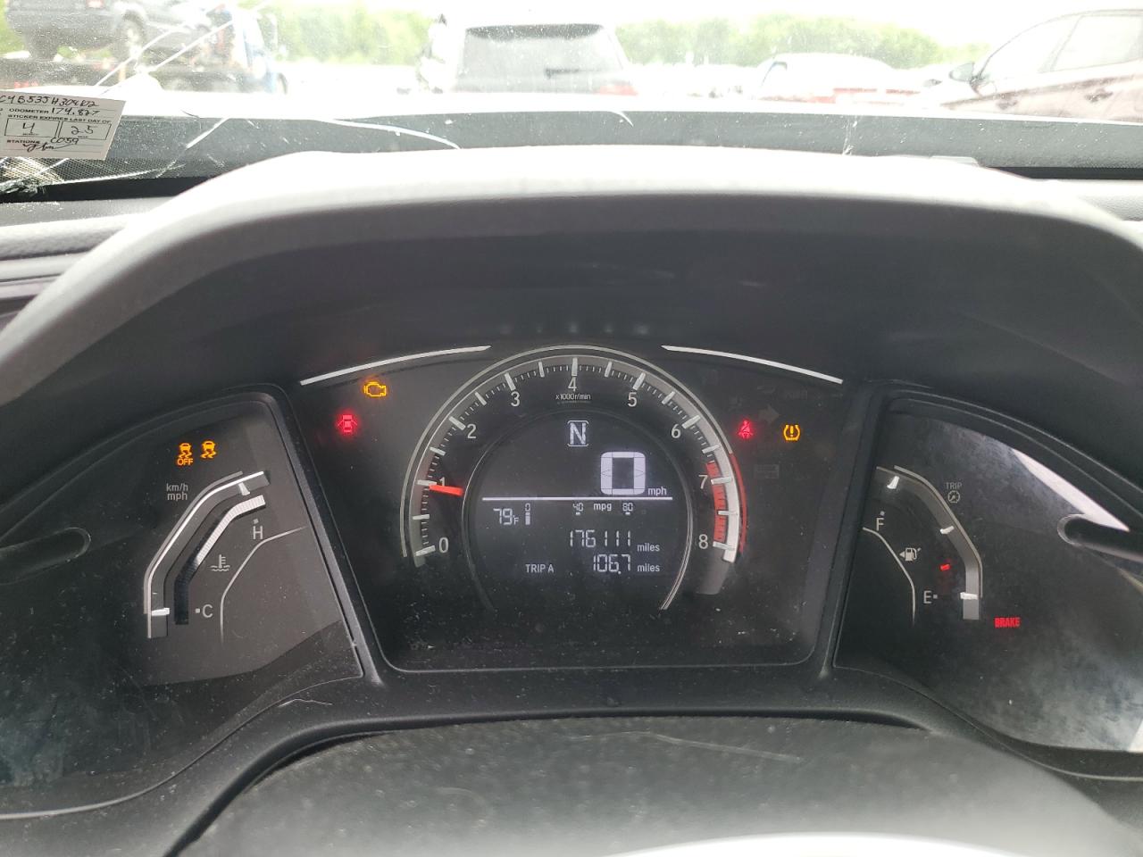 2HGFC4B53JH304102 2018 Honda Civic Lx