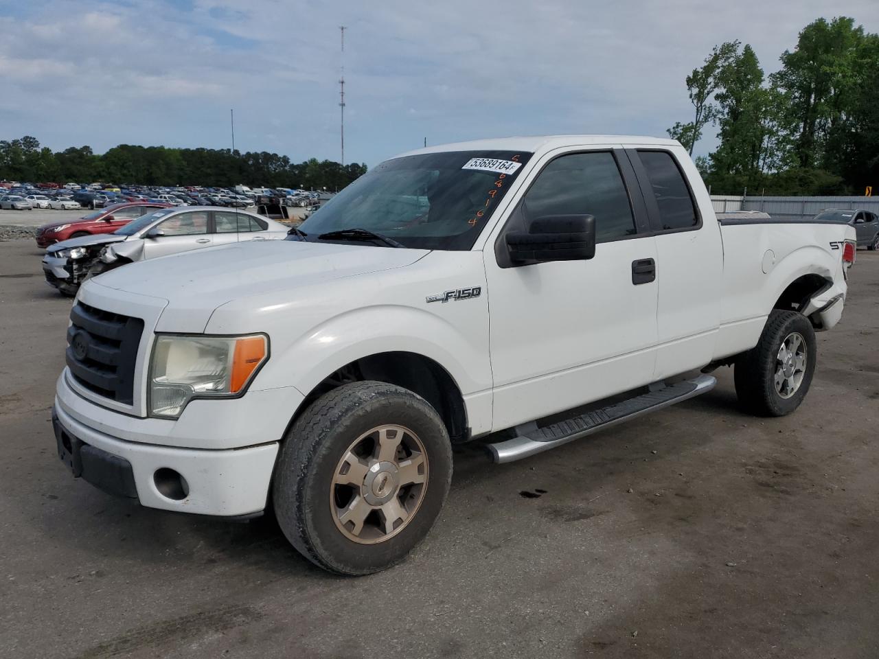 1FTRX12899KC54304 2009 Ford F150 Super Cab