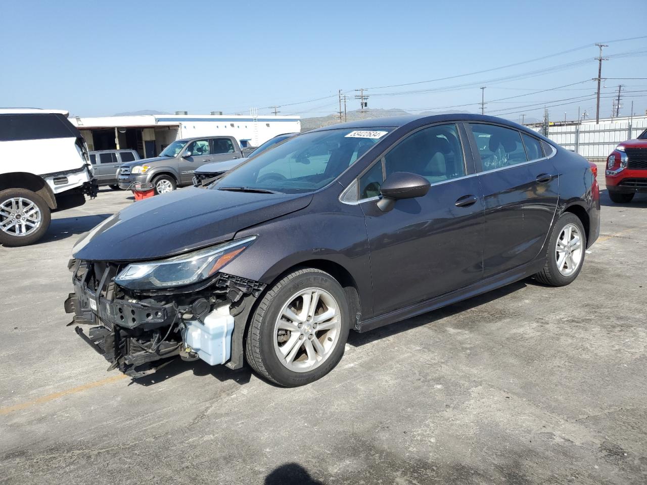 2017 Chevrolet Cruze Lt vin: 1G1BE5SMXH7163385