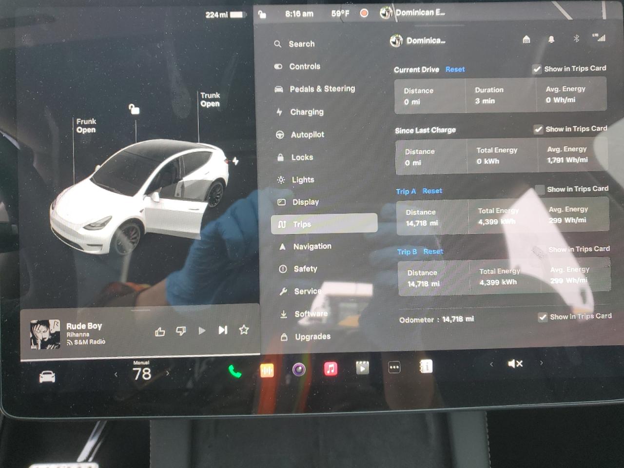 7SAYGDEF3PF806514 2023 Tesla Model Y