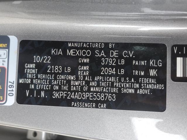 3KPF24AD3PE558763 Kia Forte LX 12