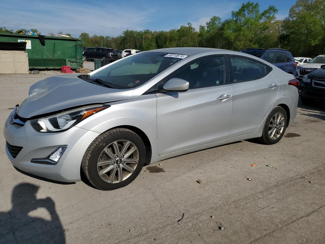 5NPDH4AE8GH766387 2016 Hyundai Elantra Se