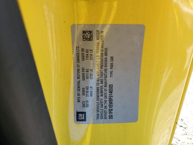 2015 CHEVROLET CAMARO SS - 2G1FG1EW8F9146503