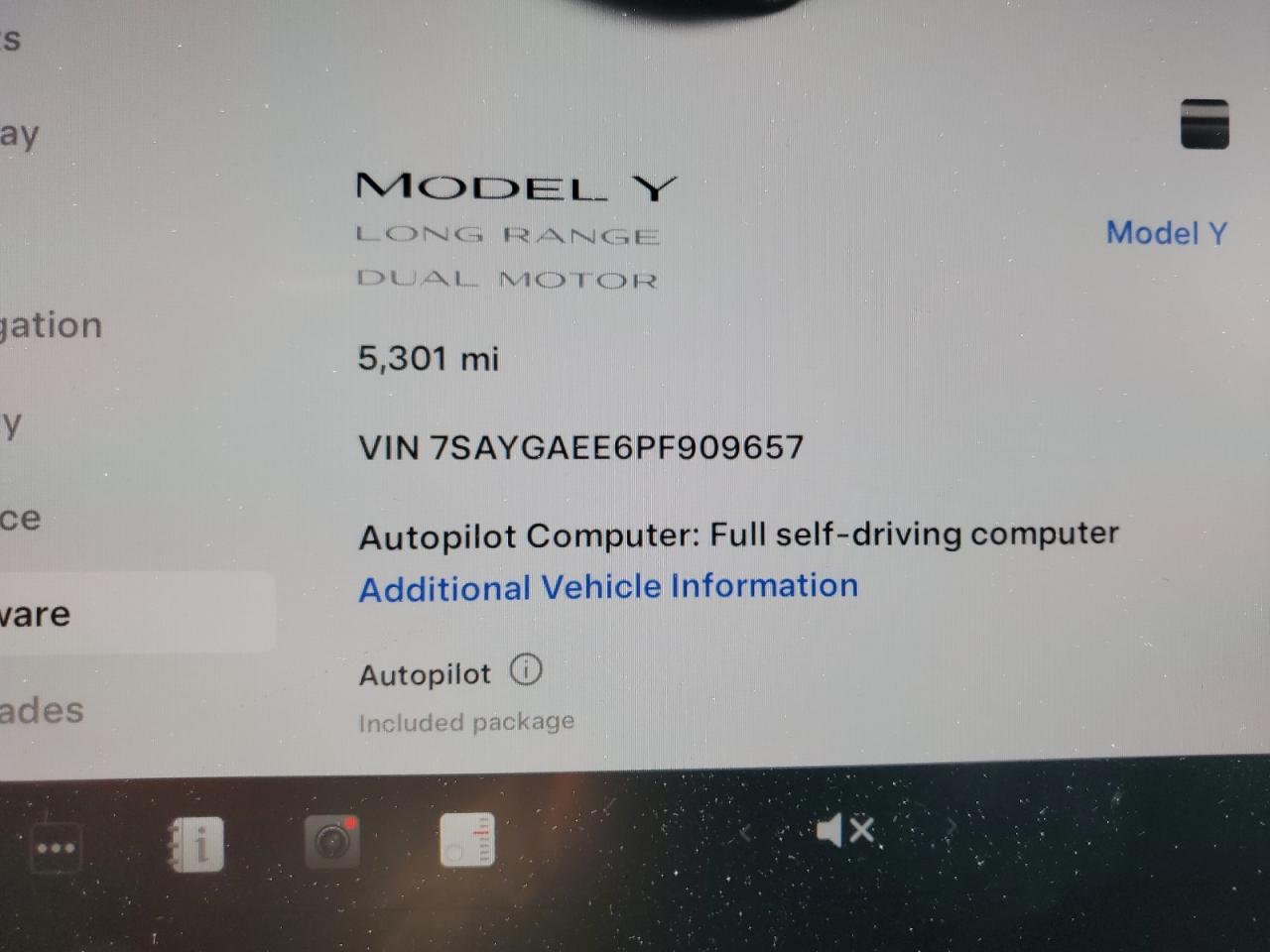 7SAYGAEE6PF909657 2023 Tesla Model Y