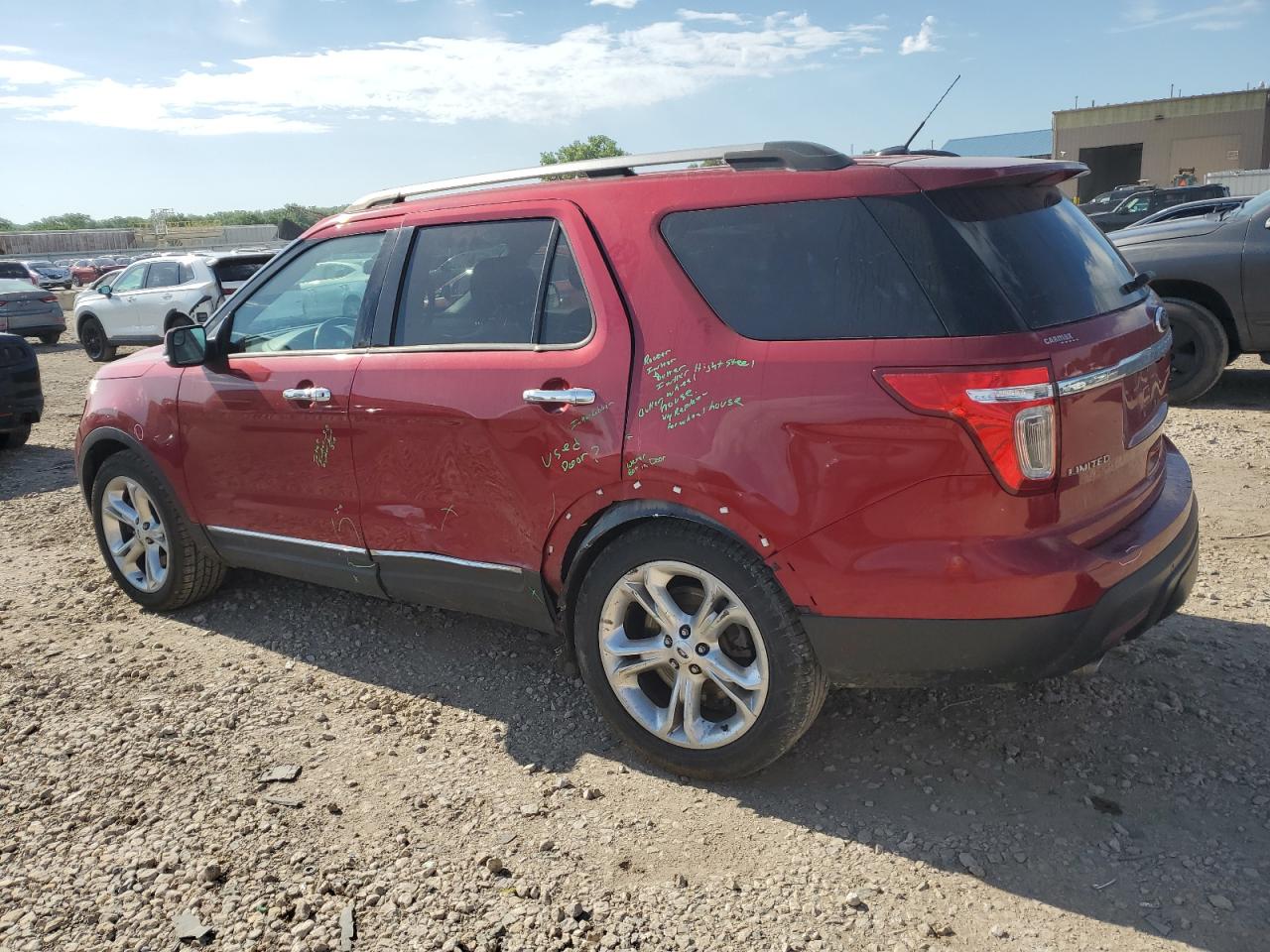 2014 Ford Explorer Limited vin: 1FM5K8F83EGC47454