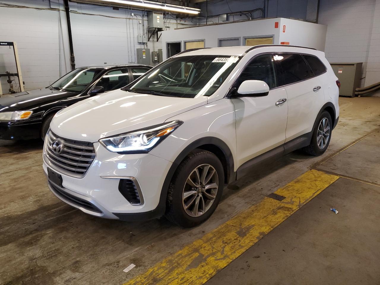 KM8SM4HF9HU182813 2017 Hyundai Santa Fe Se