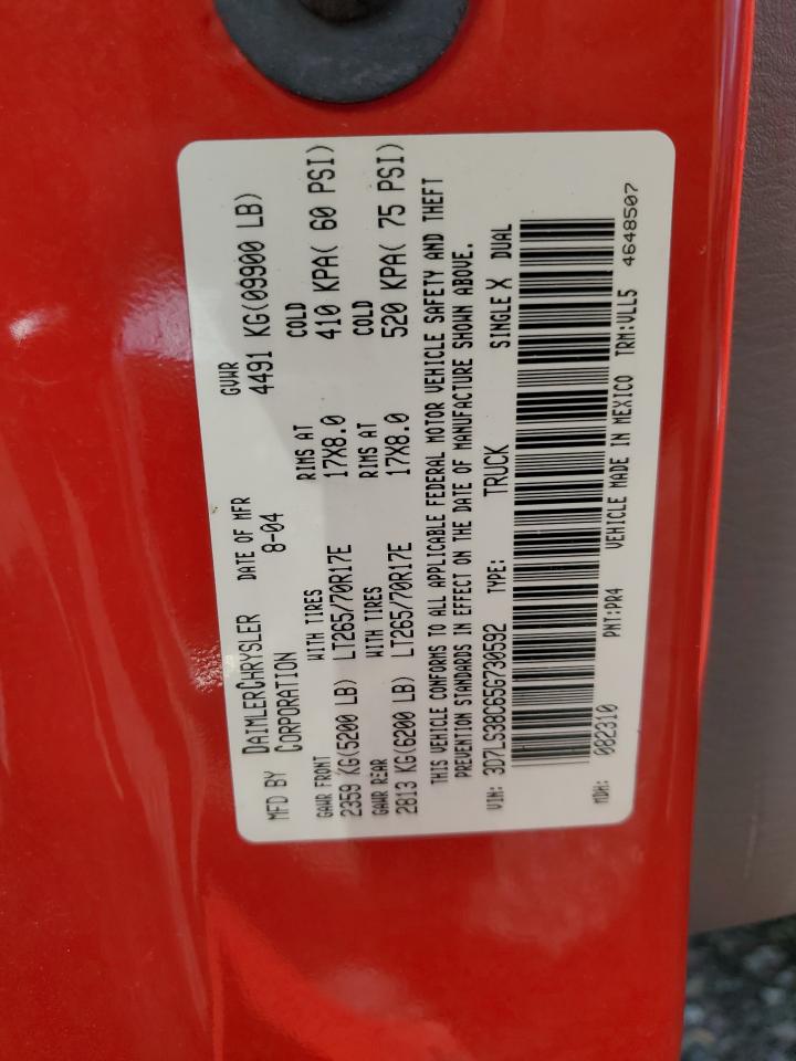 3D7LS38C65G730592 2005 Dodge Ram 3500 St