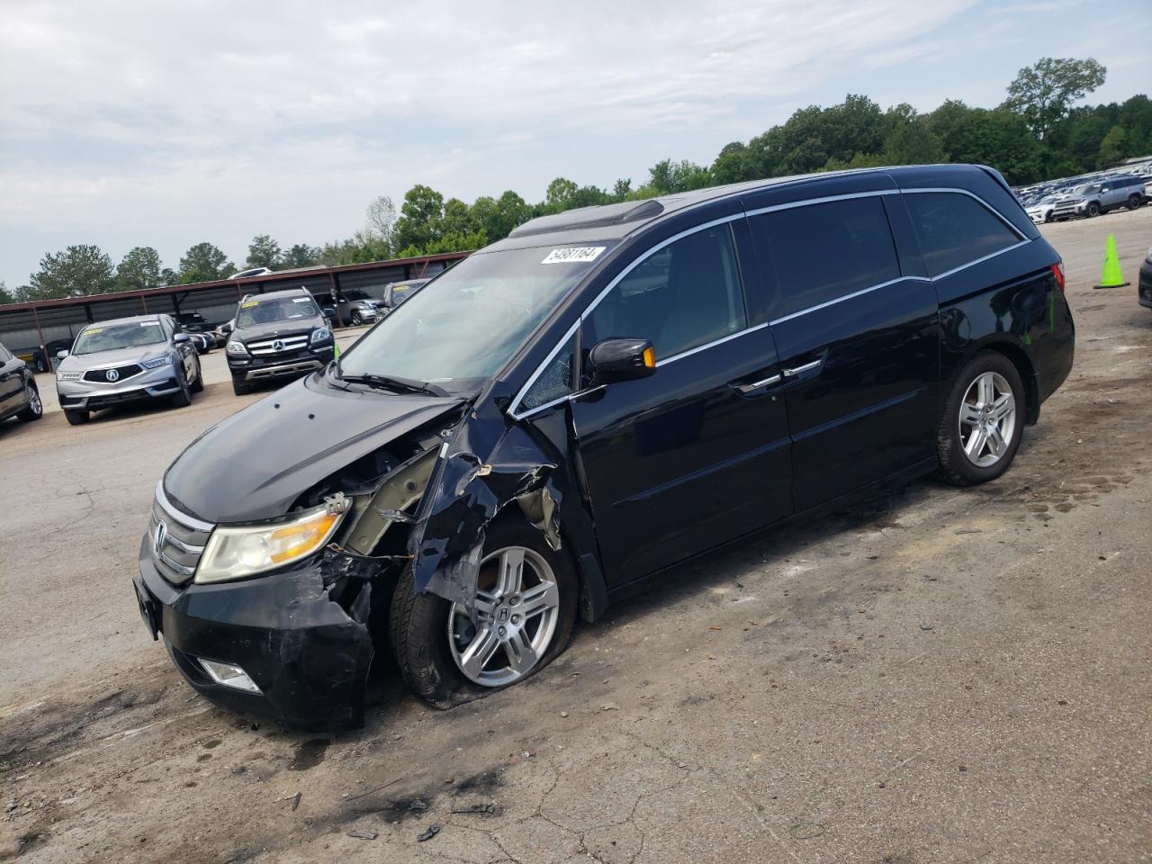 5FNRL5H91BB008952 2011 Honda Odyssey Touring