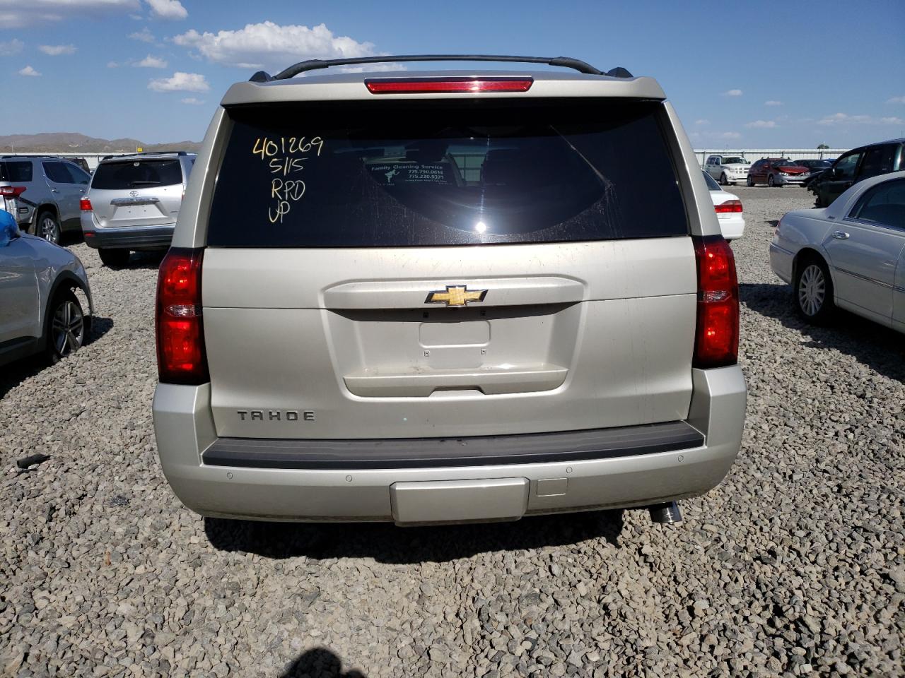 1GNSKBKC6GR112420 2016 Chevrolet Tahoe K1500 Lt