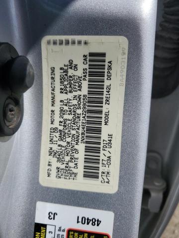 2010 Toyota Corolla Base VIN: 1NXBU4EE1AZ299058 Lot: 55521984