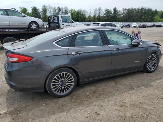 2017 Ford Fusion Titanium Hev VIN: 3FA6P0RU7HR286927 Lot: 53445444