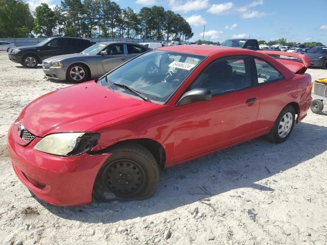 2004 Honda Civic Dx Vp VIN: 1HGEM22164L007634 Lot: 54586224