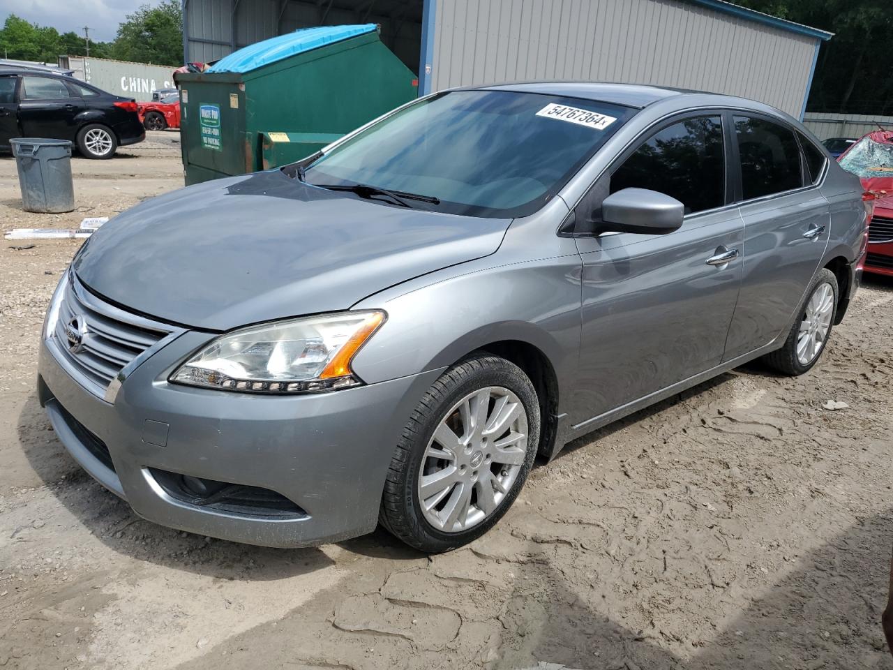 3N1AB7AP9EY233071 2014 Nissan Sentra S