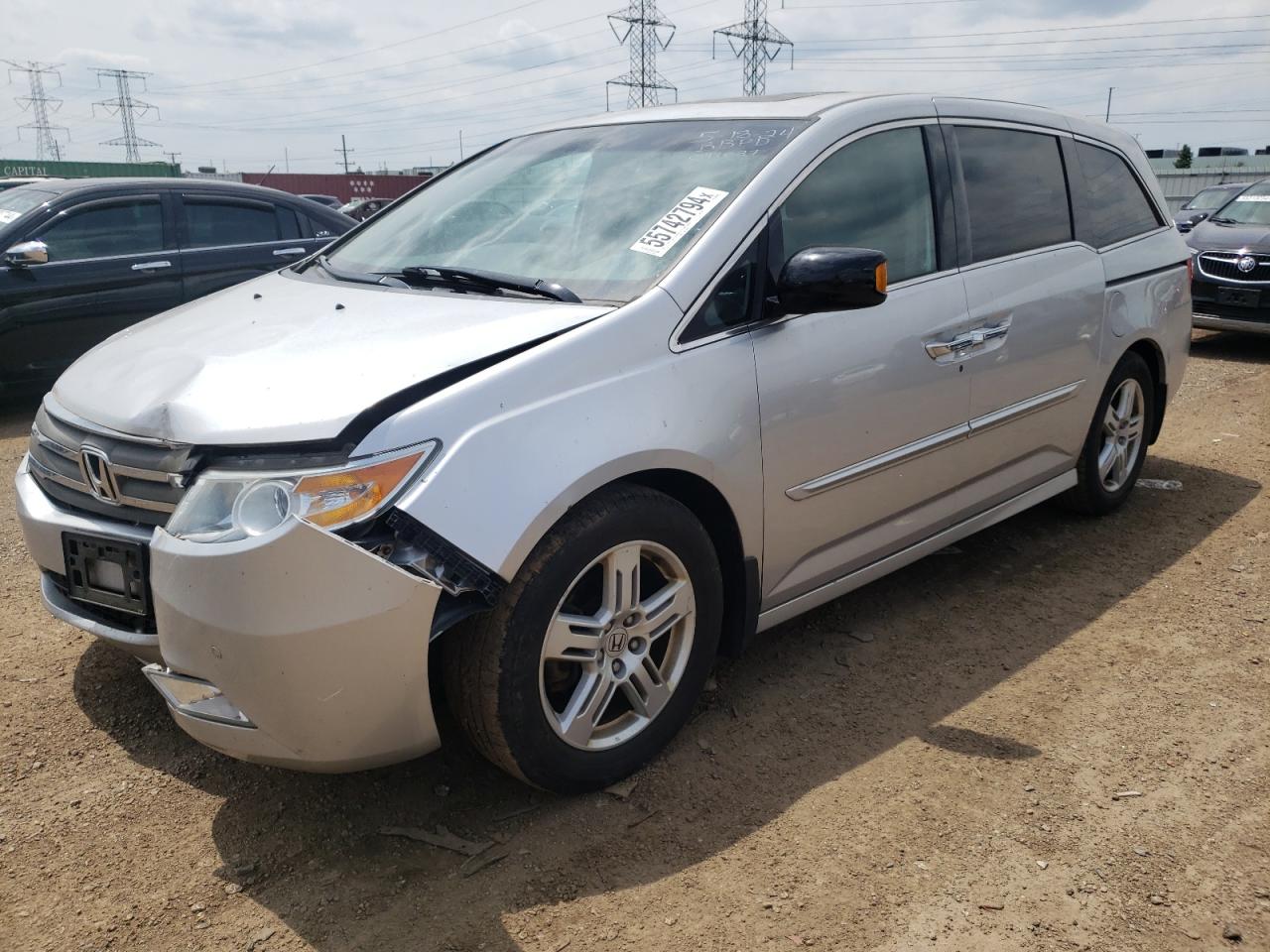 5FNRL5H9XBB077087 2011 Honda Odyssey Touring