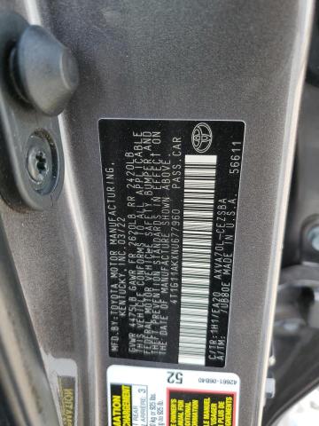 VIN 4T1G11AKXNU677960 2022 Toyota Camry, SE no.12