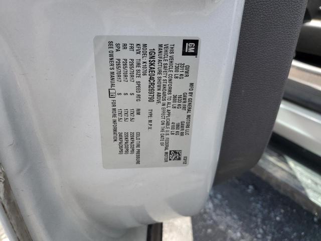 2012 Chevrolet Tahoe K1500 Ls VIN: 1GNSKAE04CR269790 Lot: 60233984