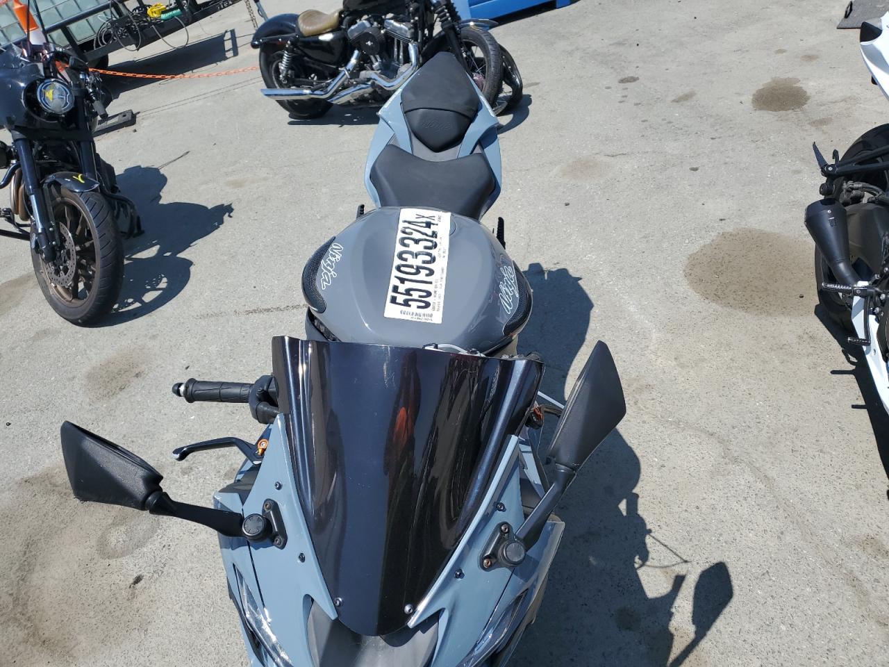 2019 Kawasaki Ninja ZX-6R at CA - San Diego, Copart lot 55193324 