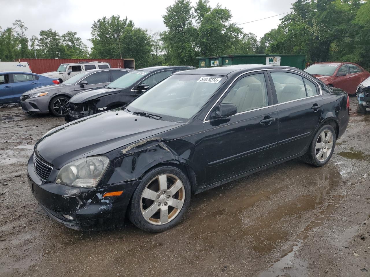 KNAGE124685237657 2008 Kia Optima Lx