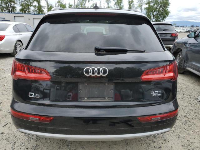 2018 Audi Q5 Premium VIN: WA1ANAFY2J2018590 Lot: 53607004