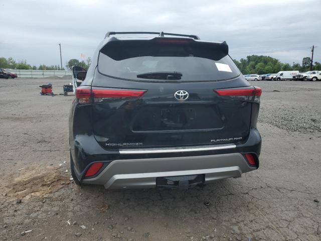 2021 Toyota Highlander Platinum VIN: 5TDFZRBH3MS159783 Lot: 56555254