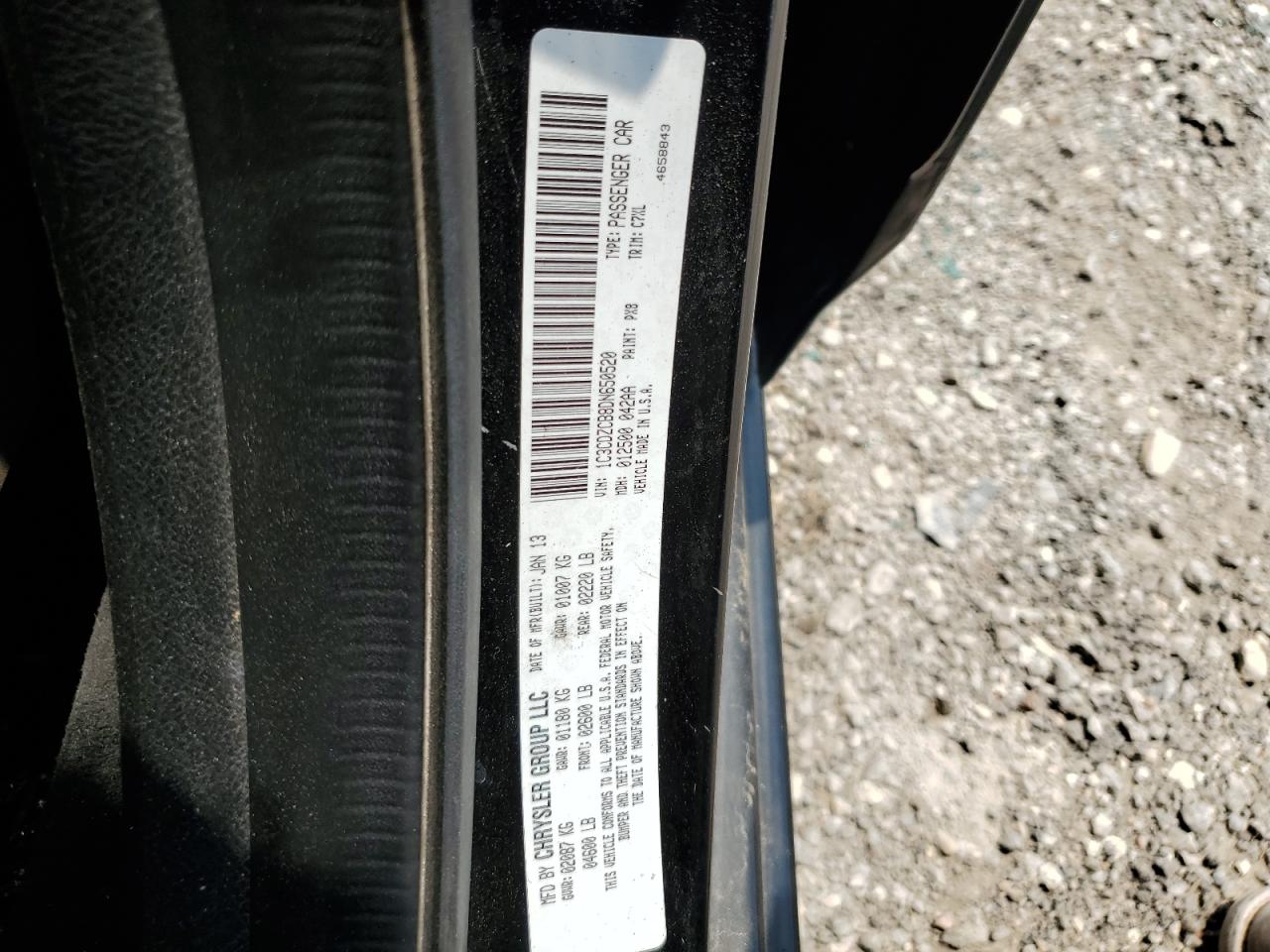 1C3CDZCB8DN650520 2013 Dodge Avenger Sxt