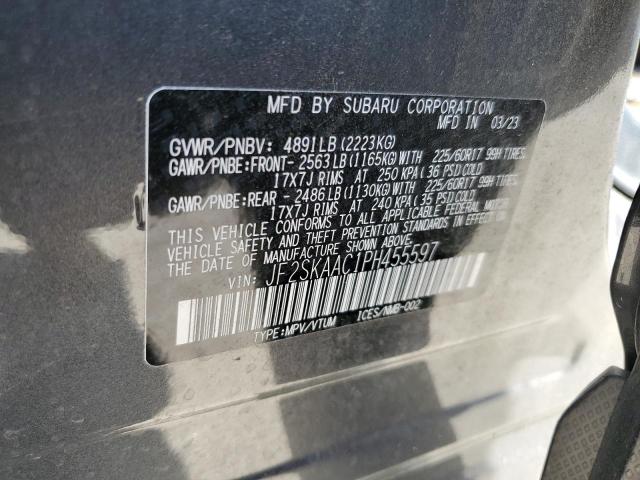 2023 SUBARU FORESTER JF2SKAAC1PH455597