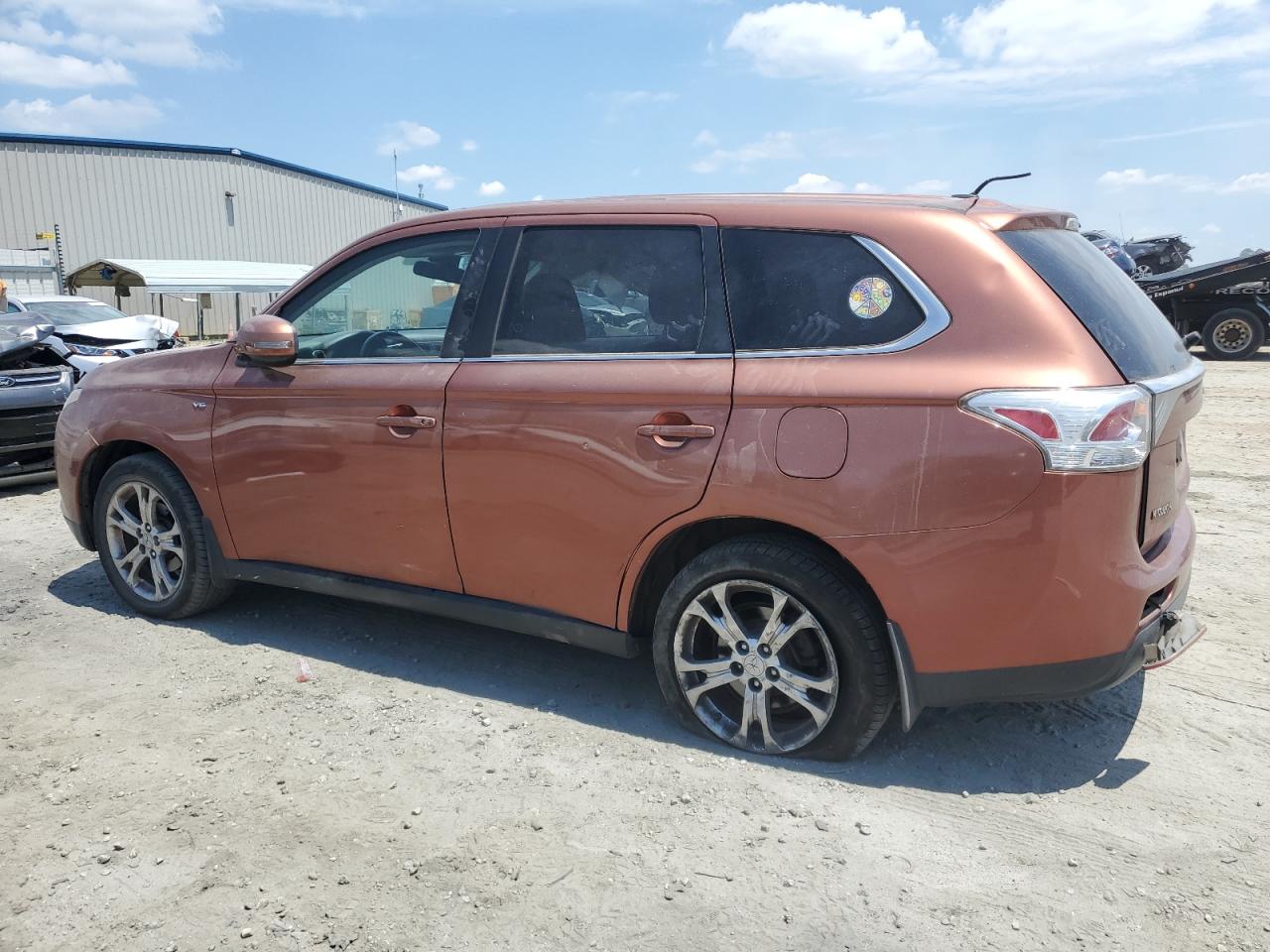 2014 Mitsubishi Outlander Gt vin: JA4JZ4AX0EZ018623