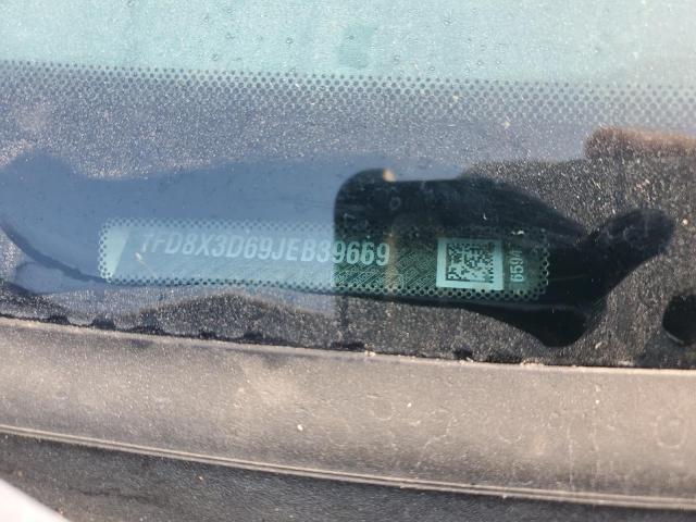 2018 Ford F350 Super Duty VIN: 1FD8X3D69JEB39669 Lot: 54817534