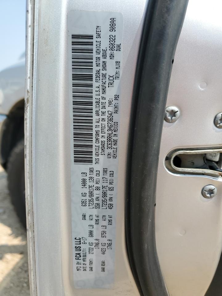 3C63RRHL3HG736547 2017 Ram 3500 Slt