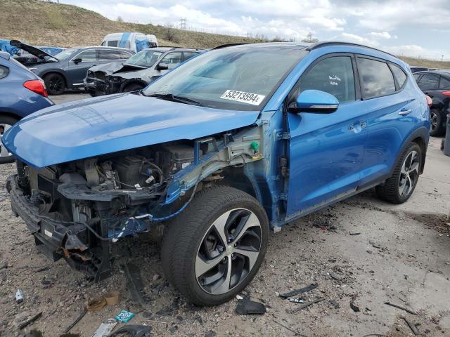 Lot #2517716128 2016 HYUNDAI TUCSON LIM salvage car