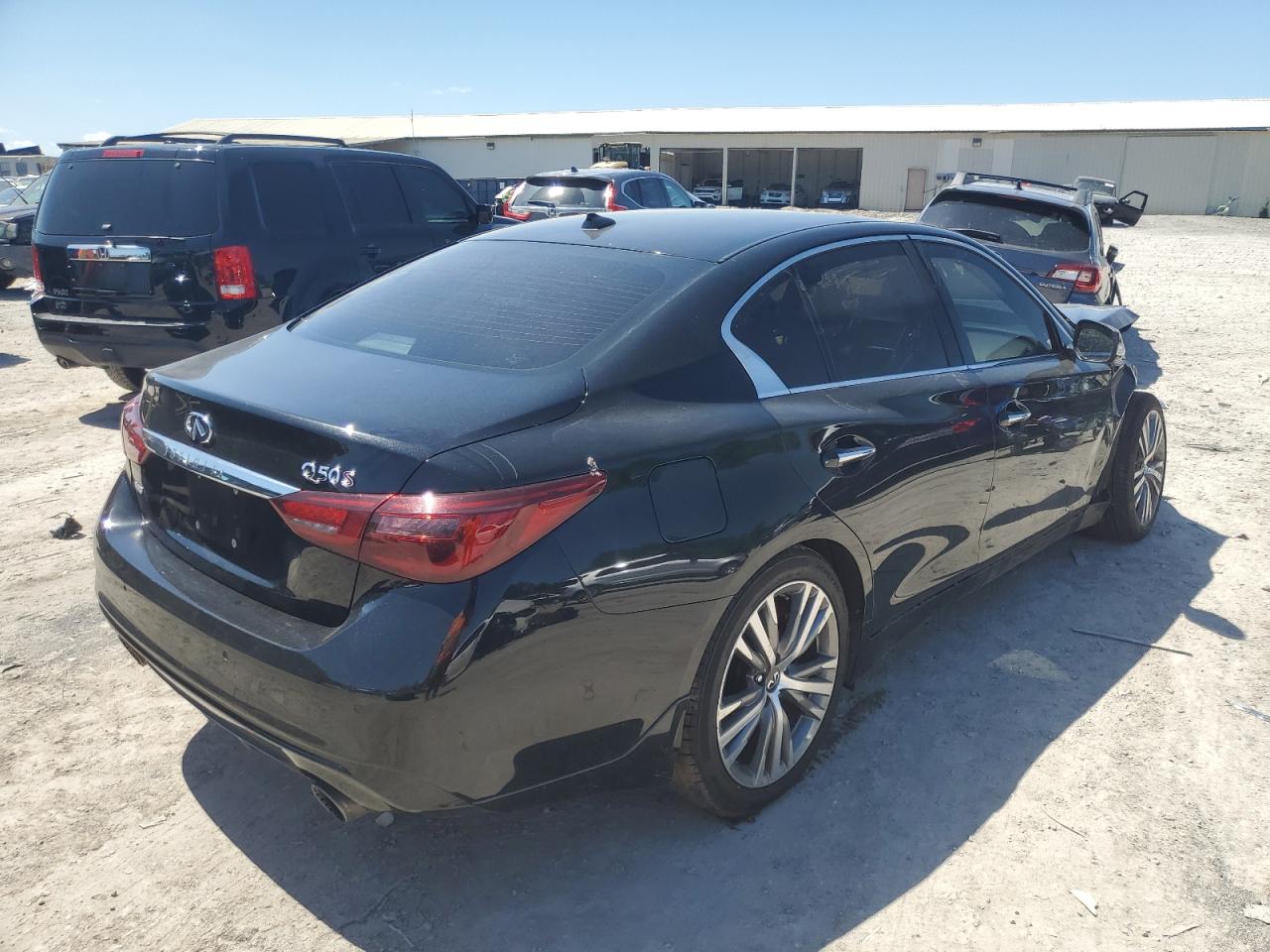 JN1FV7AR7KM800522 2019 Infiniti Q50 Red Sport 400