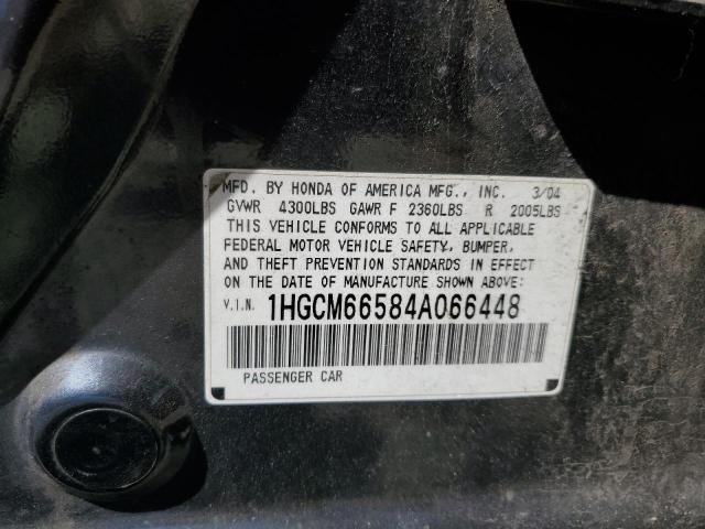 2004 Honda Accord Ex VIN: 1HGCM66584A066448 Lot: 52820644