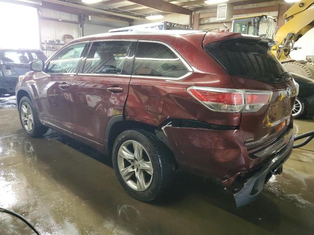 VIN 5TDDKRFH9ES036593 2014 Toyota Highlander, Limited no.2