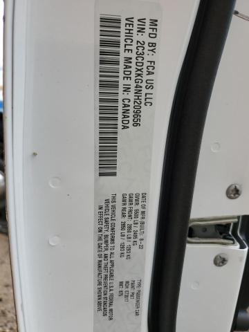 2022 DODGE CHARGER PO - 2C3CDXKG4NH209656