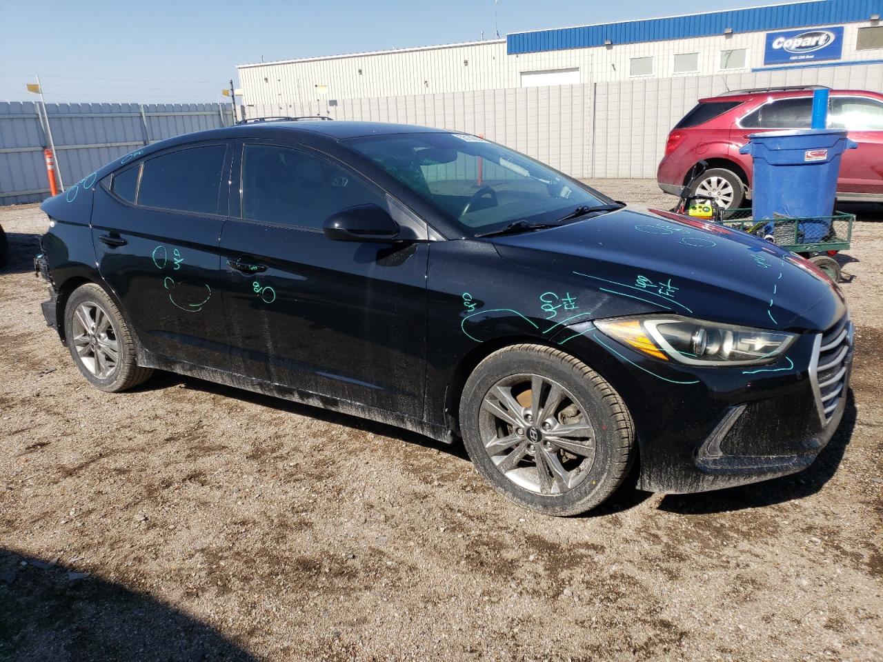 5NPD84LF4JH376593 2018 Hyundai Elantra Sel