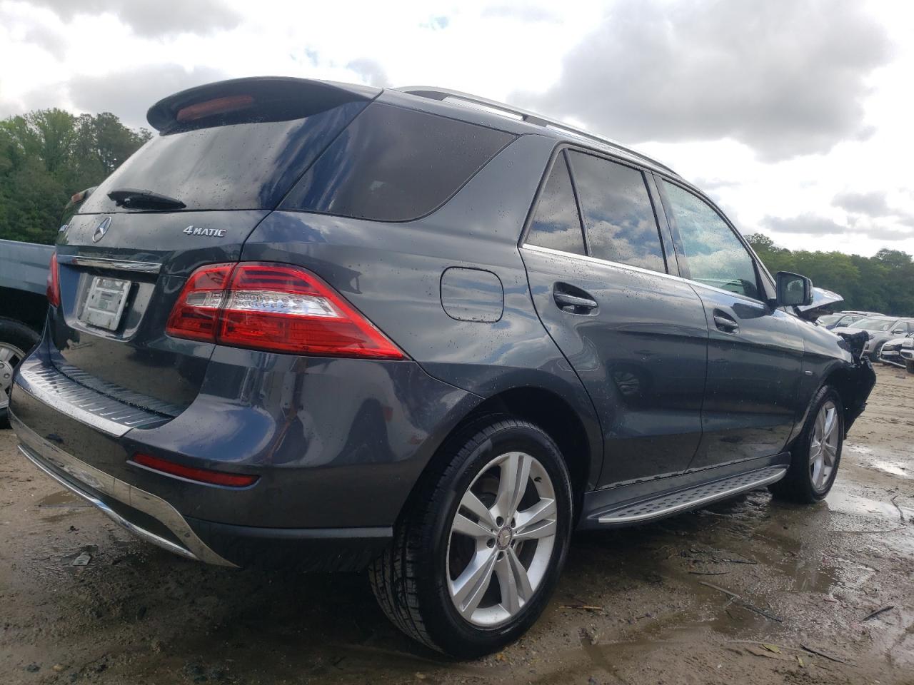 4JGDA5HB1CA021399 2012 Mercedes-Benz Ml 350 4Matic