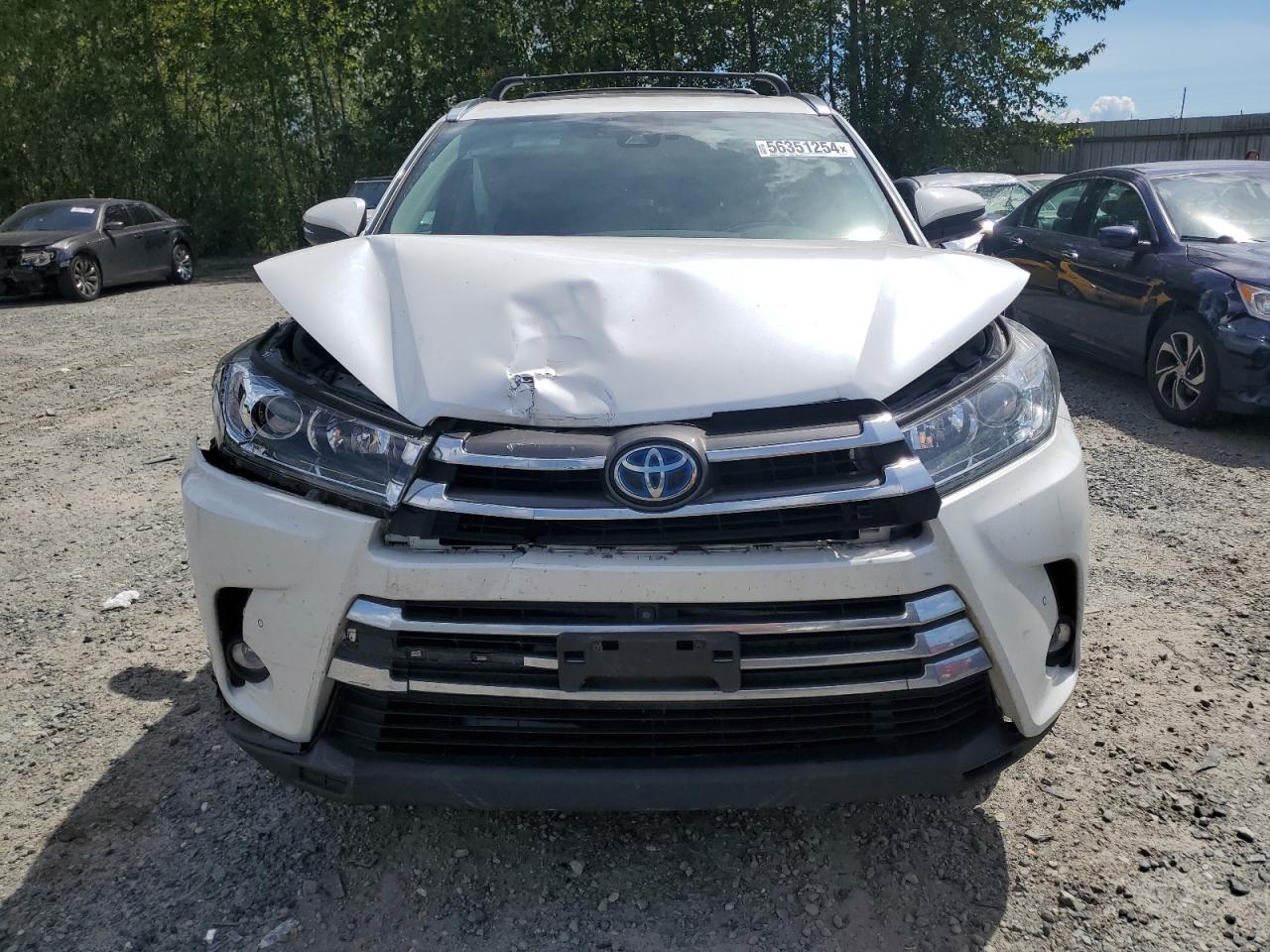 5TDDGRFH7KS059545 2019 Toyota Highlander Hybrid Limited